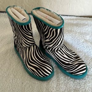 Ugg Australia Limited Edition Calf Hair Zebra Boots
